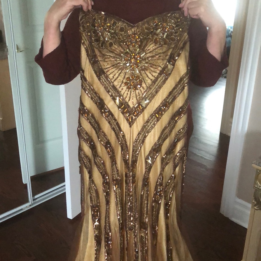 Gold Dress
